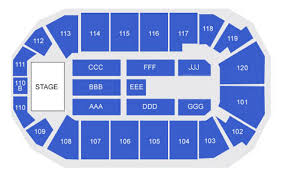 7 Seating Charts 1st Bank Center Colorado Seating Chart