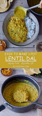 Easy, quick and perfect chicken every time. 1 Pot Lentil Dal Creamy Healthy Vegan Recipe