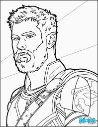 Free printable thor drawing coloring page fun for kids. Avengers Endgame Thor Coloring Pages Total Update