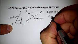 Triangles Hypotenuse Leg Congruence Theorem Theorems Math Notes Pythagorean Theorem