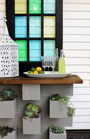 Cocktails Anyone Diy Outdoor Bars The Garden Glove Diy Outdoor Bar Cinder Block Garden Concrete Diy