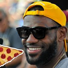 Lebron pizza outlet