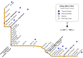 Valley Metro Light Rail Map File:map Valley Metro Rail Phoenix Arizona.svg - Wikimedia Commons