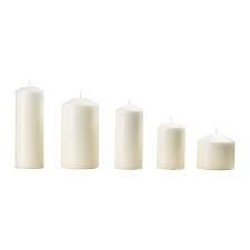 Ikea Us Furniture And Home Furnishings Block Candles Ikea Candles Unscented Candle