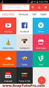 Acesse e veja mais informações, além de fazer o download e instalar o baixar música mp3 Snaptube Video Downloader Video Downloader App Free Music Download App Youtube