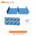 Iron Roof Klip-Lok Type Solar Mounting Bracket Good Sale for The EU Market