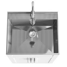 We did not find results for: Wyndenhall Hartland Contemporary 24 Inch Laundry Cabinet With Faucet And Stainless Steel Sink 23 6 W X 52 H X 19 7 D Overstock 11915355 Pure White