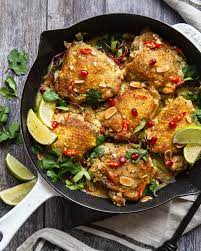 Crispy Chicken Thighs With Almond Milk Curry By Thefeedfeed Quick Easy Recipe The Feedfeed