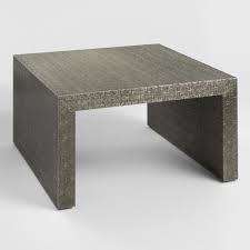 See more ideas about coffee table, coffee table wood, table. Square Embossed Metal Sheena Coffee Table Silver Wood By World Market Coffee Table Unique Coffee Table Living Room Coffee Table