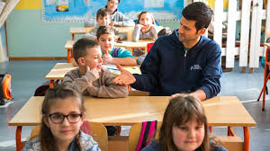 The novak djokovic foundation enables children from disadvantaged communities to grow up, play and develop in stimulating, creative and safe environments, with strategic community facility planning, development and financing, whilst instilling respect and consideration for their surroundings. Novak Djokovic S War Memories Make Him Fund Childhood Research Bbc News