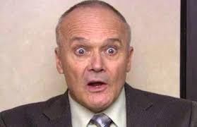 My doggo's tufts look like a profile of a face (the nose is towards the  butthole 😂)