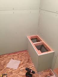 Bathroom Makeover How To Build A Shower Countryesque Shower Bench Diy Shower Diy Bathroom