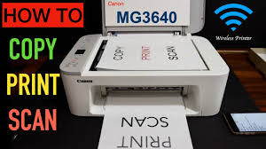 Print from and scan to the cloud*. Canon Pixma Mg3640 Scanning Copy Print Tutorial Review Youtube
