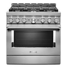 Shop kitchen appliance packages and a variety of appliances products online at lowes.com. Kitchenaid Kfgc506jss Kitchenaid 36 Smart Commercial Style Gas Range With 6 Burners Kfgc506jss Appliance Direct