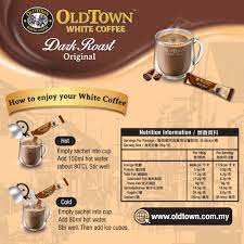 Old Town White Coffee 3 In 1 Calories Wallpaper