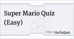 Which item from the cap kingdom is at the top of bowser's list? Super Mario Quiz Easy