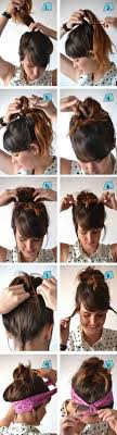 Es braucht zeit und übung bis frisuren. Bandana Binden In Haare 26 Tolle Bandana Firsuren Mit Anleitung