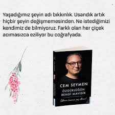 Ekonomist cem seymen ülkede çıkan yangınlara kayıtsız kalıp havai fişe patlatan vogue hotels'e resmen patladı. Kitap Kulubu Cem Seymen Ozgurlugun Rengi Mavidir Facebook