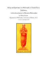 Registration for tamilcube gold™ tamil lessons for for english to tamil translation, enter the english word you want to translate to tamil meaning in the search box above and click 'search'. Pdf Being And Ignorance In Philosophy Of Tamil Saiva Siddhanta With Critical Notes To Western Philosophy Mikael Stamm Academia Edu