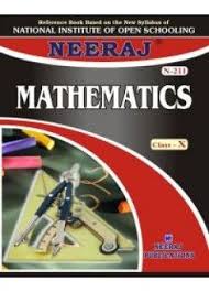 Nios Guides Books 10th 12th Class Nios Study Material Books Mathematics Study Materials