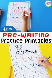 Free Pre Writing Printables Kindergarten Writing Activities Pre Writing Practice Writing Printables