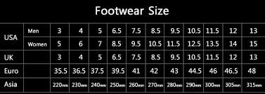 converse shoe size chart shoes for men online