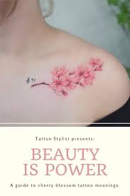 This is the one of nature's stunning display of beauty that girls may fell in love. Cherry Blossom Tattoos The Beauty Within Cherry Blossom Tattoo Blossom Tattoo Cherry Blossom Tattoo Meaning