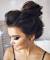 Natural Black Hair Bun