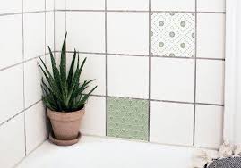 9 nordic design stickers carrelage motifs vert decoration pour carrelage cuisine et salle de bain par la carrelage motif bricolage facile carrelage cuisine
