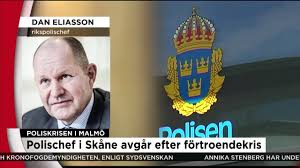 Jag använder detta konto sparsamt. Rikspolischef Dan Eliasson Tv4 Overdriver Bilden Av Malmo Youtube