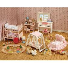 Sylvanian Families Baby And Child Furniture Collection Sylvanian Families Baby Room Decor Calico Critters Families