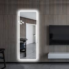 Instead of hanging yours up, consider a leaning option that can be positioned in any room of the home. Design Decorative Wall Dressing Standing White Full Length Mirror For Bedroom China Make Up Mirror Mirror Glass Made In China Com