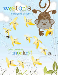 go bananas boy printable pdf reward behavior chore