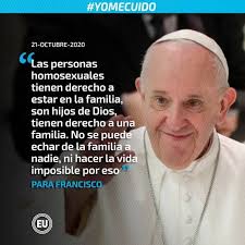 Una de las frases del papa, más cuestionadas cuando llegó al mandato... Por  algo fue el papa más querido y más cuestionado, reformo las leyes de la  iglesia y defendió los derechos