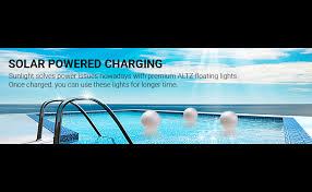 This floating led pool lights charging in direct sunlight and illuminate in orb like glow makes for great mood lighting. Amazon Com Floating Pool Lights Solar 15 Inches Solar Powered Pool Lights To Turn Your Pool Into A Wonderland Beautiful Bright Colors Easily Inflated Color Cycle Waterproof Led Pool Lights Pack Of 2