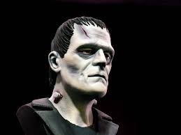 Custom frankenstein model kit design