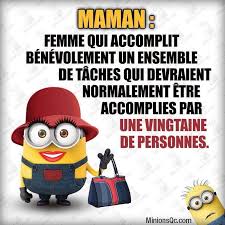 Minions Maman Minion Humour Proverbes Droles Blague Minion