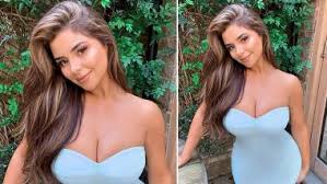 British model demi rose mawby boasts a sizeable instagram following and hails from birmingham. Hot Demi Rose Spills Out Of A Cleavage Baring White Off Shoulder Dress That Hugs Her Curvaceous Figure Perfectly View Pic Latestly