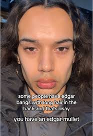 Edgar Haircut with Long Hair in Back