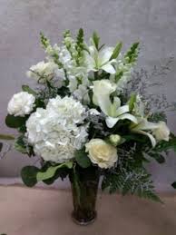 Maybe you would like to learn more about one of these? All White Vase Arrangement In Warren Mi Jim S Florist