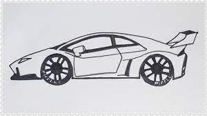 Bodi mobil lamborghini aventador dibuat dari bahan yang sangat ringan, yakni carbon fibre. Cara Mudah Menggambar Mobil Lamborghini Aventador Tutorial Indonesia Youtube