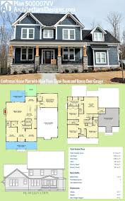 Plan 500007vv Craftsman House Plan With Main Floor Game Room And Bonus Over Garage Craftsman House Plans Craftsman House Plan House Plans