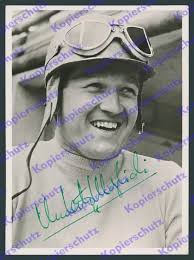 PHOTO RACING DRIVER Berghe v. Trips Ferrari 250 Testa Rossa 1000 km  Nürburgring 1960 £421.84