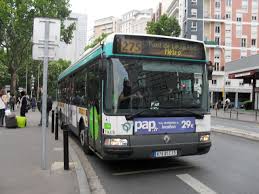 Autobus Ligne 275 Courbevoie Strassenbahn Paris Europa