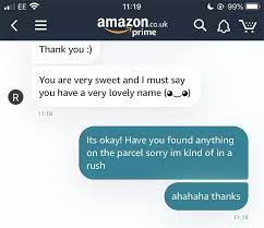 Amazon flirten