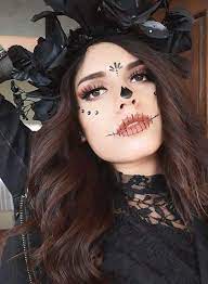 Dia De Los Muertos Makeup Ideas For Halloween Sydne Style Halloween Makeup Sugar Skull Halloween Makeup Pretty Halloween Makeup Inspiration