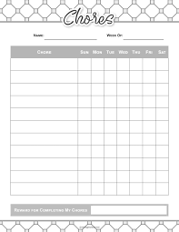 Using a behavior chart as a reward system for kids is a great way of saying do this, and you will be rewarded to the kids and if successful, can change the mindsets of children into doing the said tasks even without any reward at all in the future. Top Chore Chart Free Printables To Download Instantly Sarah Titus From Homeless To 8 Figures