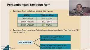 We did not find results for: Sejarah Tingkatan 1 Bab 6 6 3 Tamadun Rom Youtube