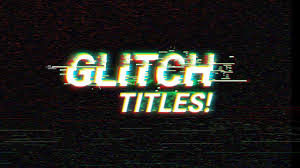 Ryan has created 11 glitches for those fcpx users out there. Free After Effects Glitch Template 10 Awesome Glitch Titles For Free No Plugins Needed Youtube