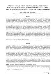 Gambaran umum rumah sakit definisi rumah sakit rumah sakit adalah salah satu dari sarana kesehatan tempat menyelengarakan upaya kesehatan. Https Jik Ub Ac Id Index Php Jik Article Download 27 46